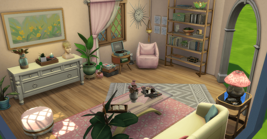CuteGirlyLivingroom - Gallery - The Sims 4 Rooms / Lots - CurseForge