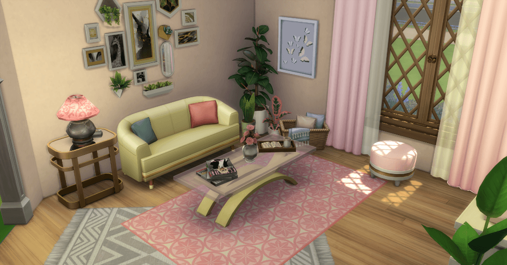 CuteGirlyLivingroom - Gallery - The Sims 4 Rooms / Lots - CurseForge
