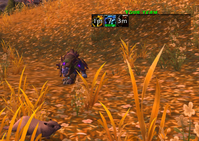 <p>Meow!</p>
<p>Berserk is on cooldown, you're safe.</p>