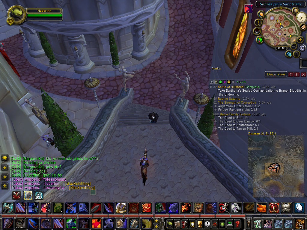 <p>Command on guild chat</p>