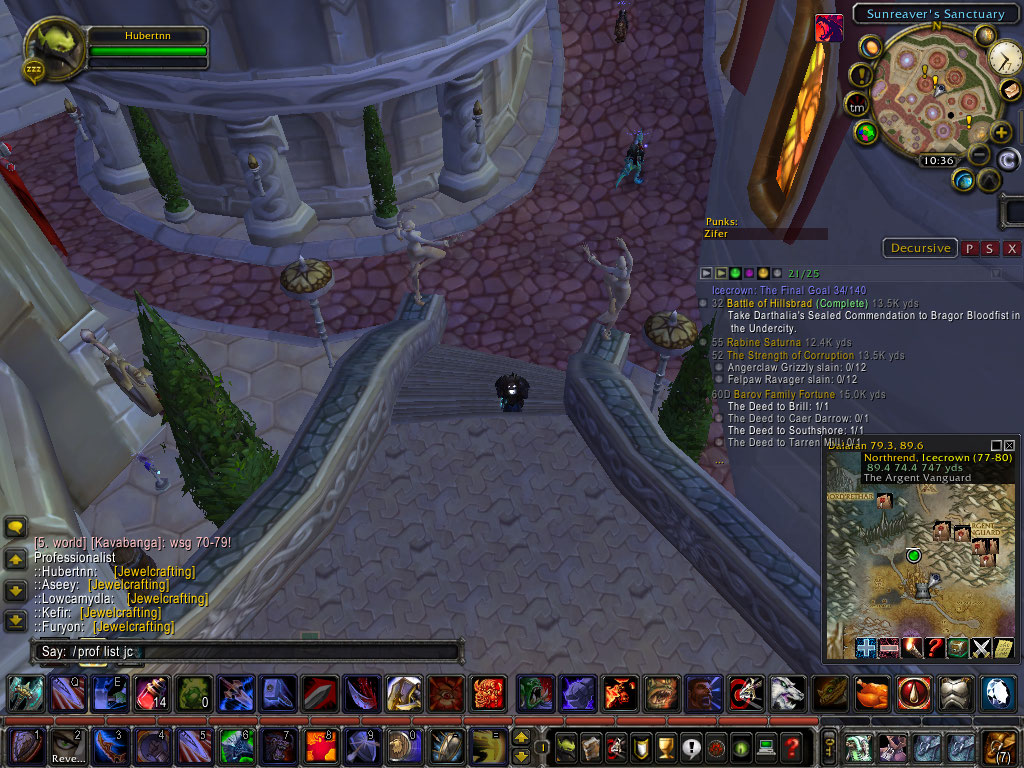 <p>Private commands that only user can see</p>