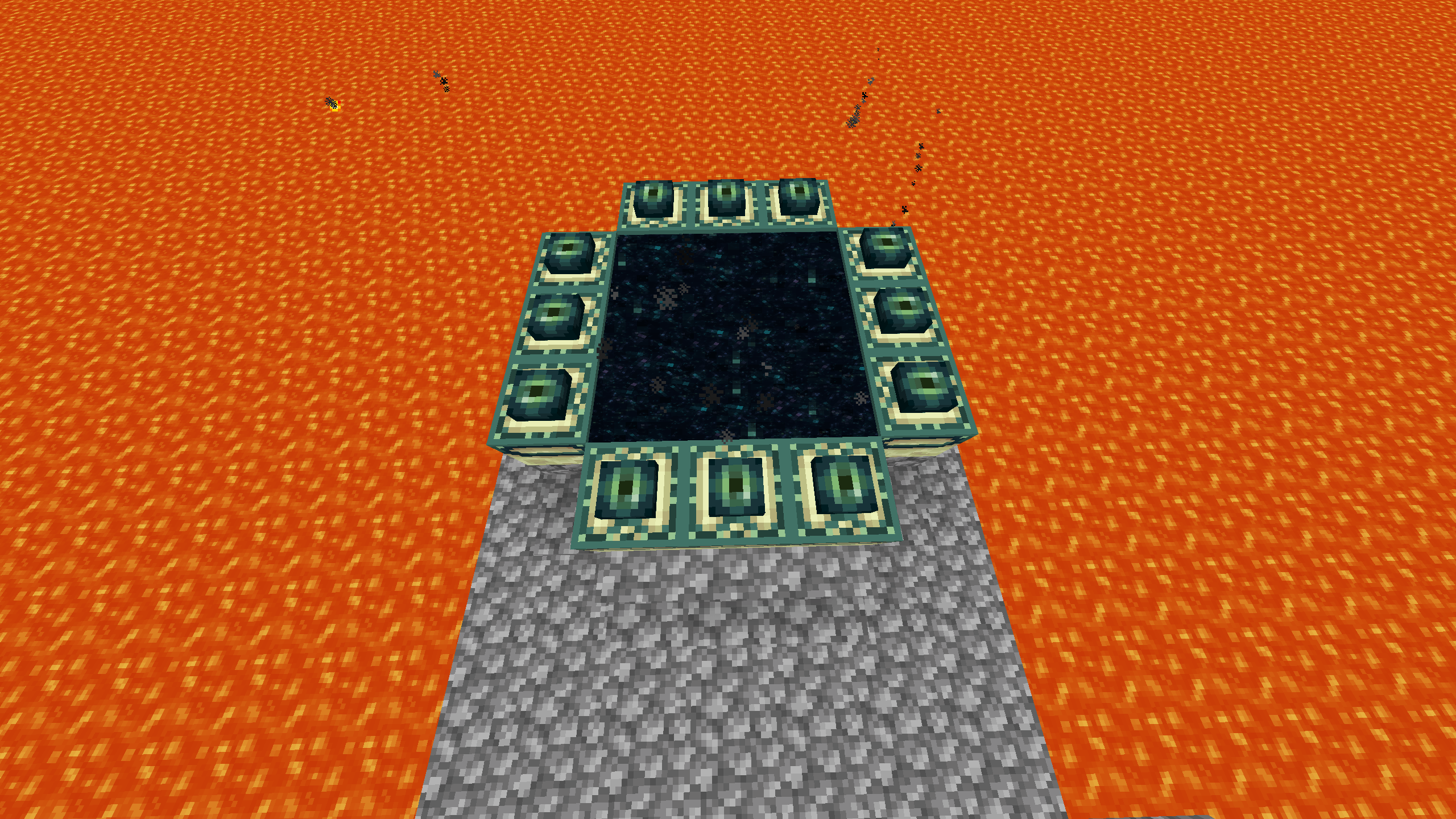 Example final base End Portal - Remag