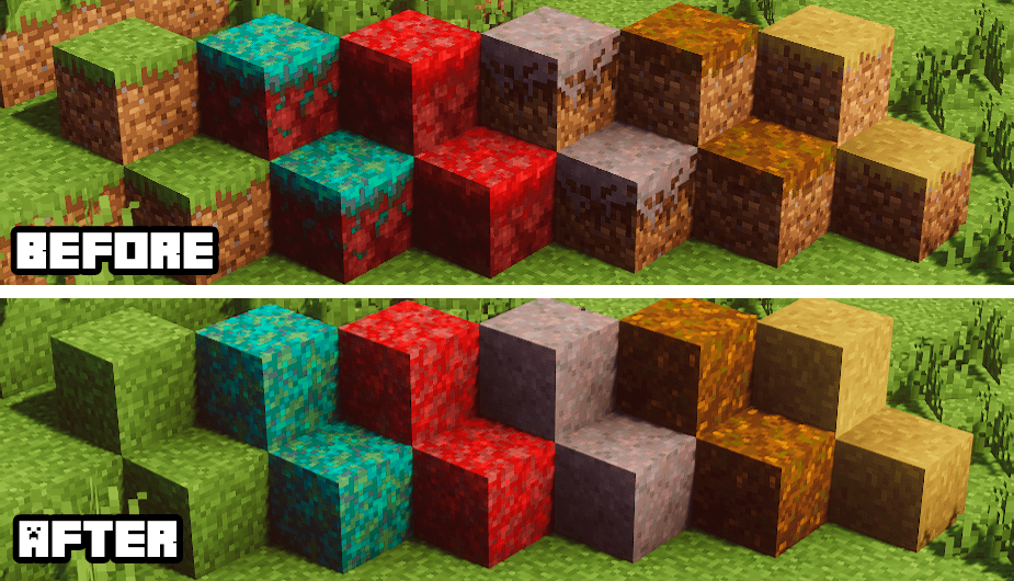 Better Grass Minecraft Texture Pack