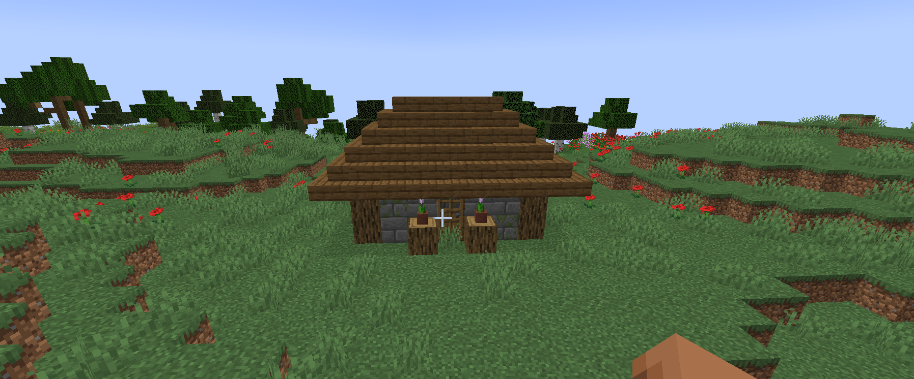 Thumbnail Player House on hill.
Fun Fact: This structure was originally planned to only spawn in this biome.