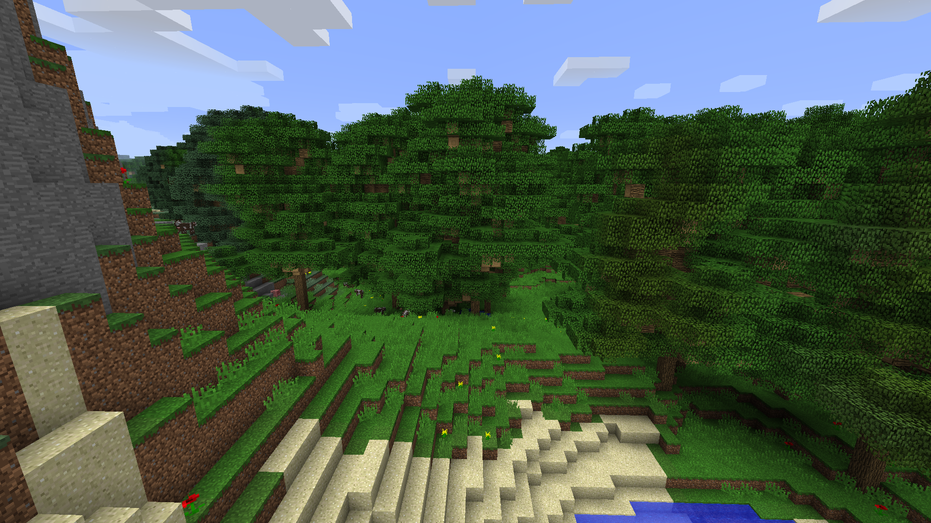 Dense Forest Biome Screenshots Mods Minecraft