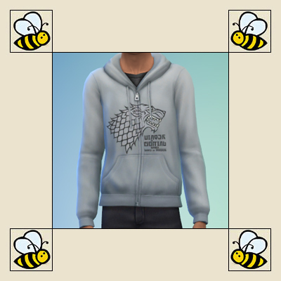 Male hoodie 