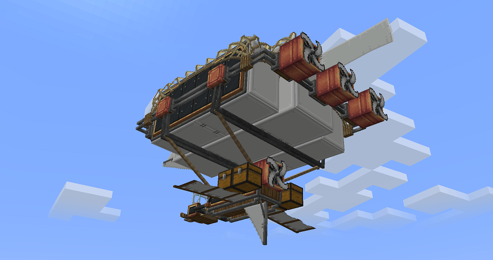 Create Immersive Aircraft : Warship - Screenshots - Minecraft Resource ...