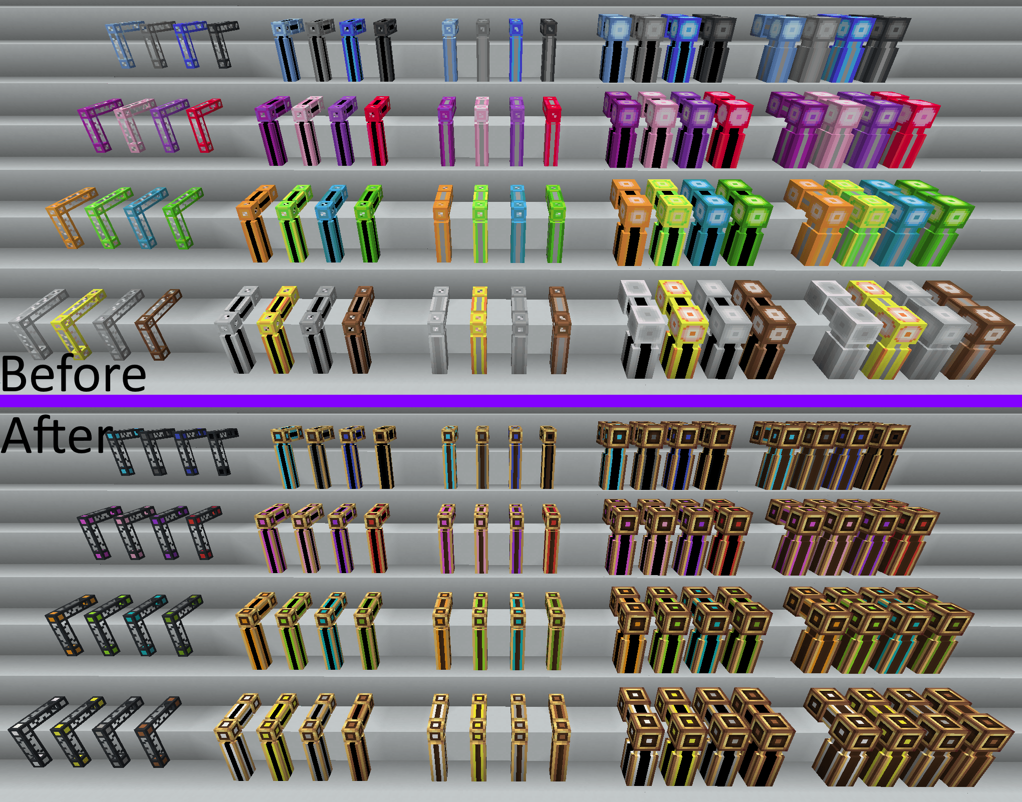 cable before and after