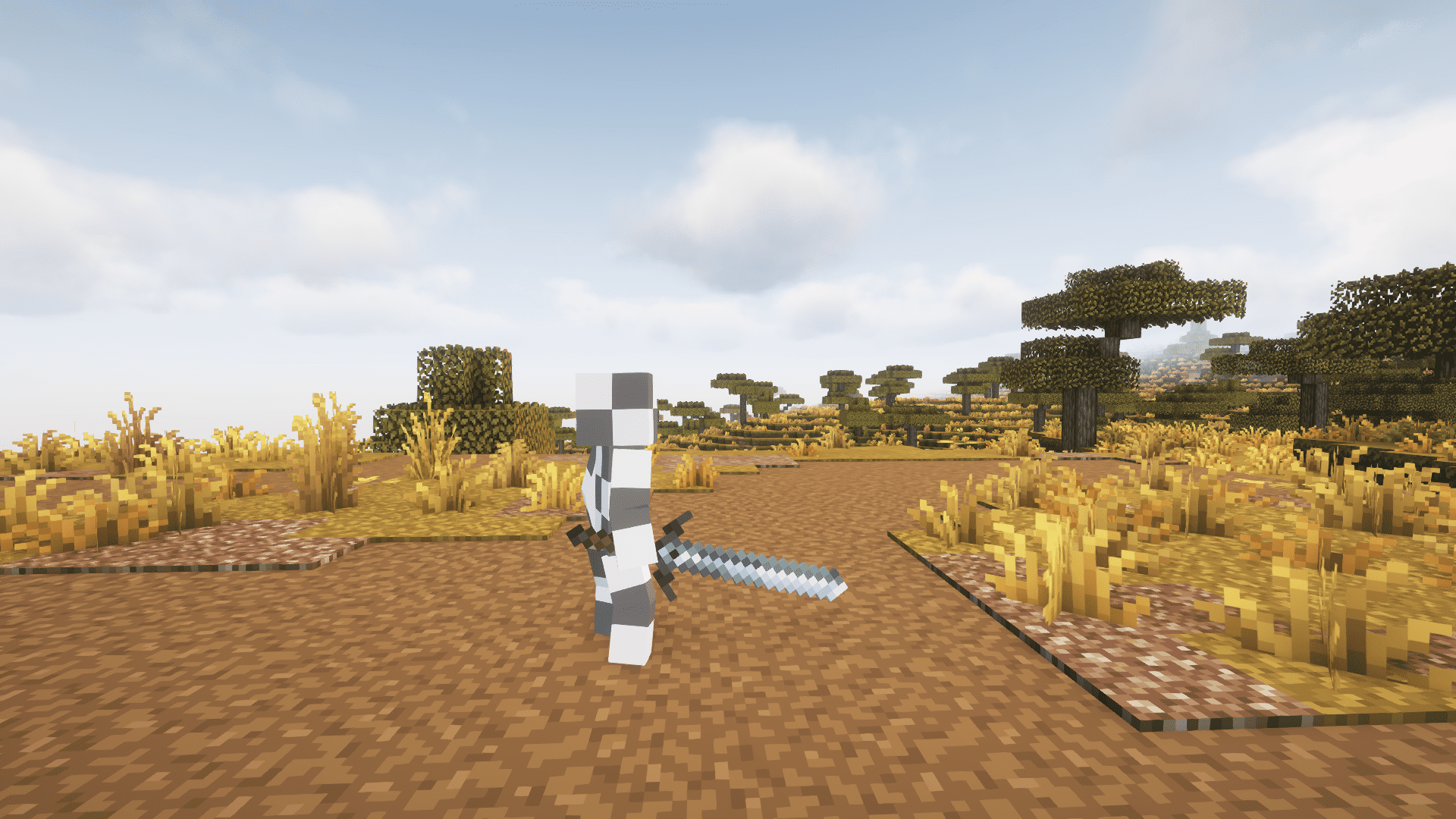 Diamond longsword