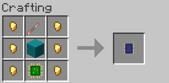 Thumbnail receiver chip recipe