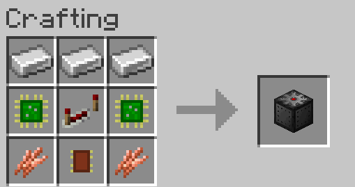 Thumbnail redstone controller recipe