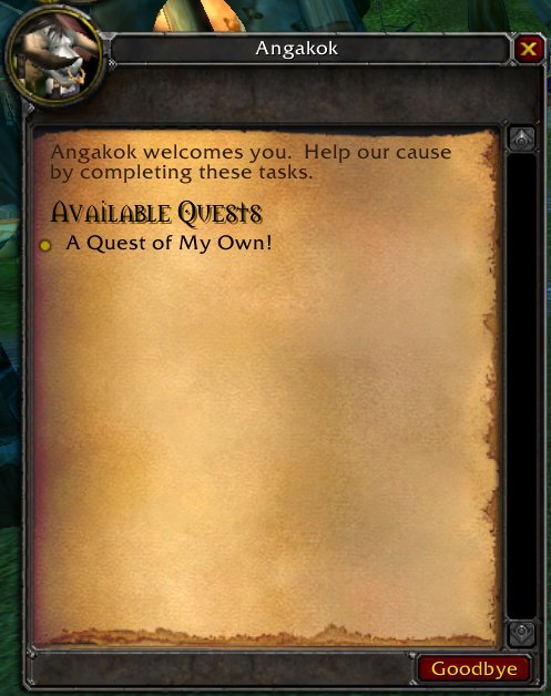 <p>Accepting Your Quests</p>