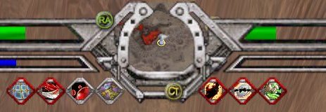 <p>Bars in action, with debuffs and stuff.</p>