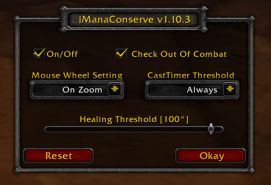 <p>iMC Options</p>