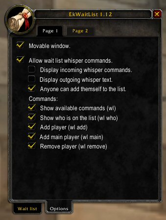 <p>Options page 1</p>
