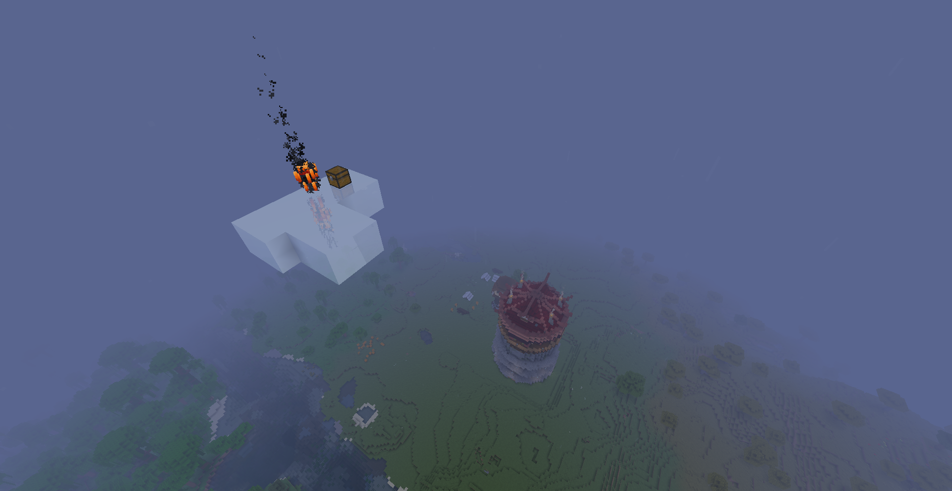 Thumbnail The legendary Inventory Pets mod brings your inventory to life, the pets can be found in various dungeons such as the floating dungeon in this image