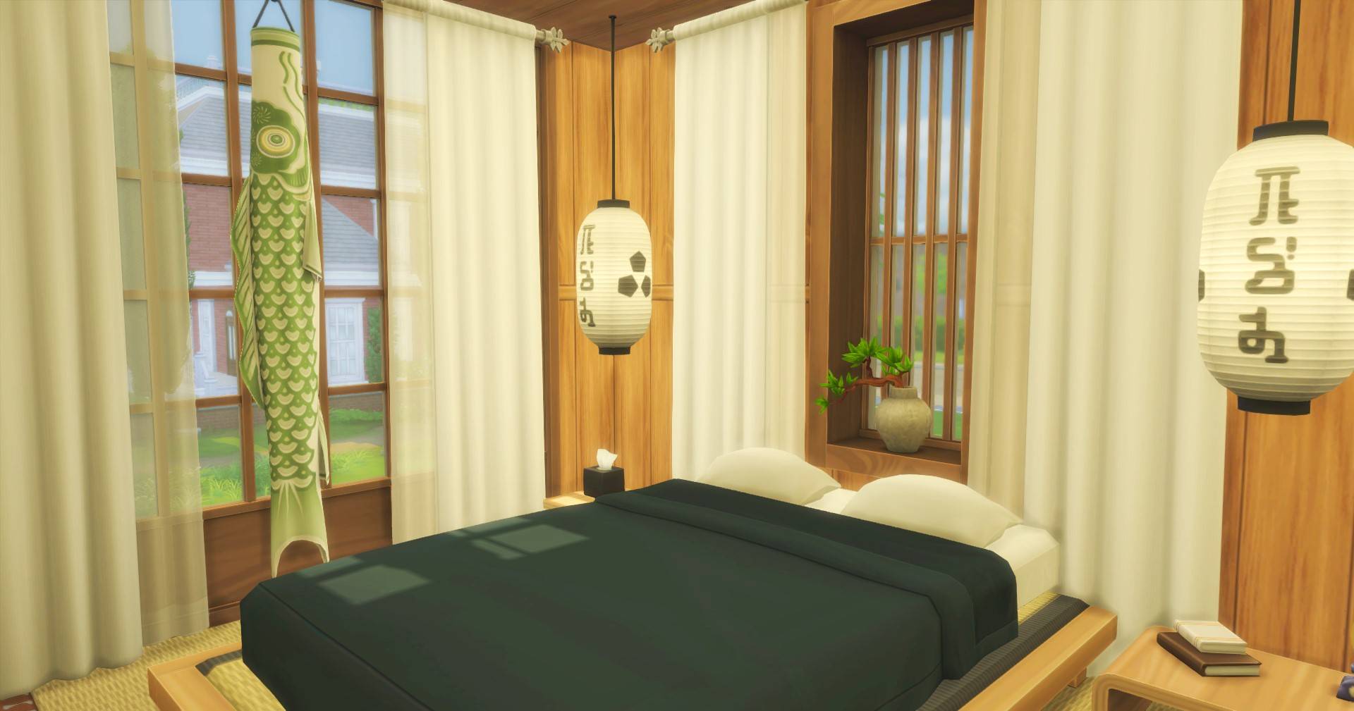 Japandi Bedroom - The Sims 4 Rooms / Lots - CurseForge