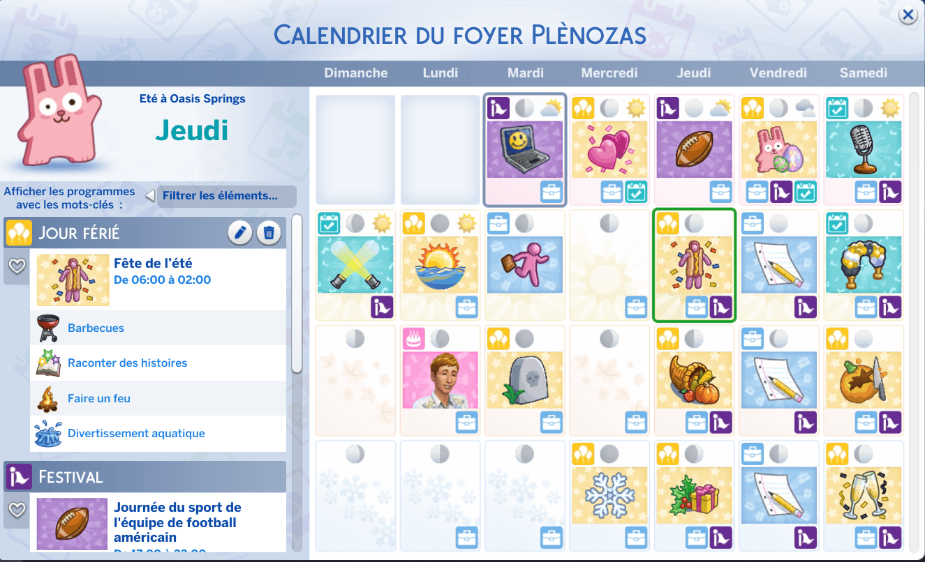 More Premade Holidays - Traduction FR