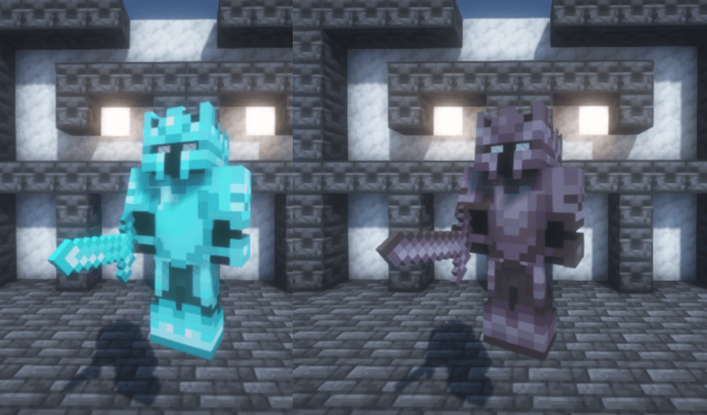 Diamond and Netherite Armor