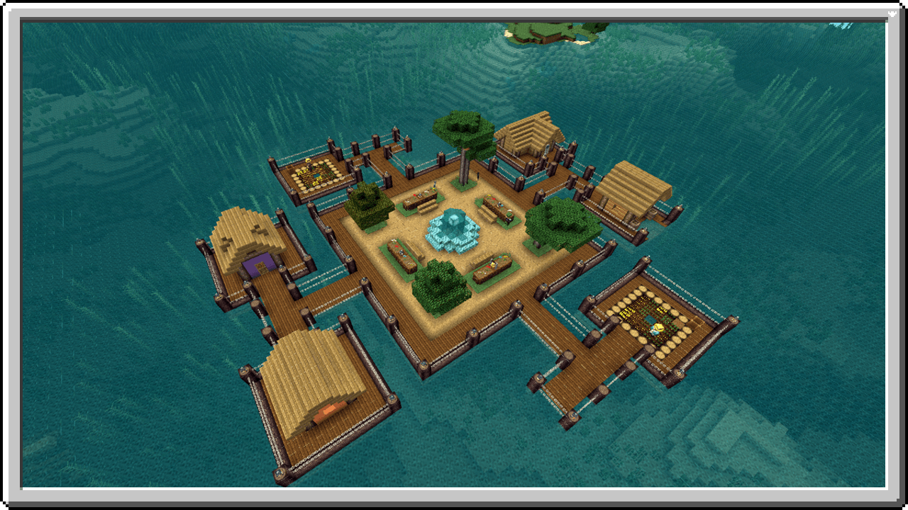 Floating village image