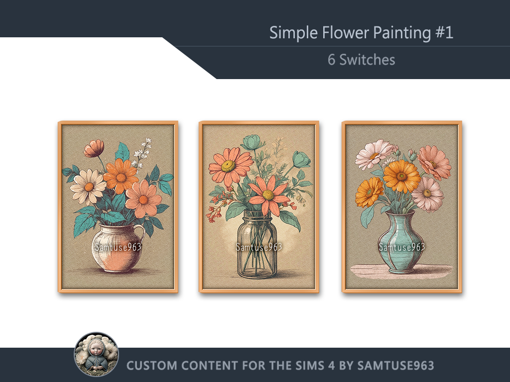 
Still Life Color Sketch Painting #1 Sellable Extra A Samtuse963