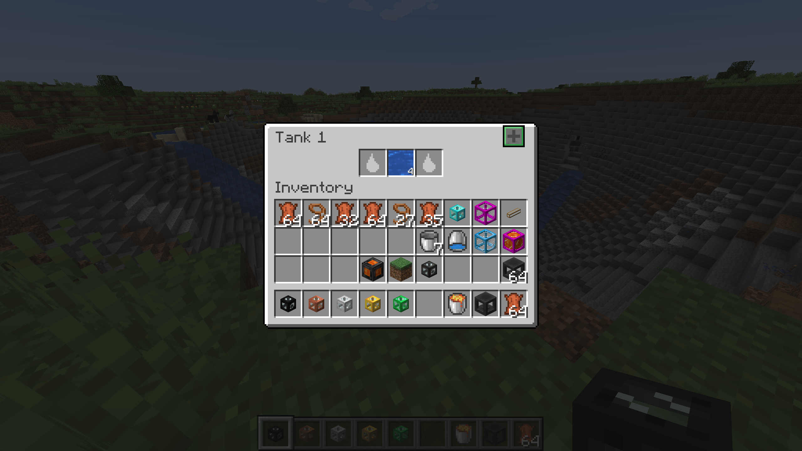 Tank 1 Inventory