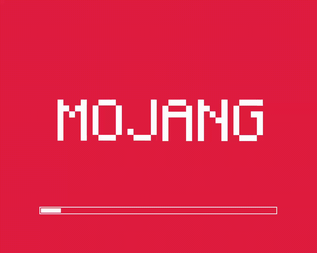 Mojang Logo Video