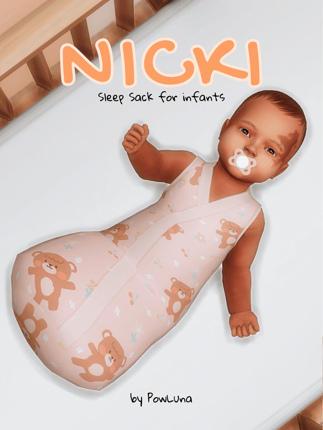 NICKI - infant sleepsack - The Sims 4 Create a Sim - CurseForge