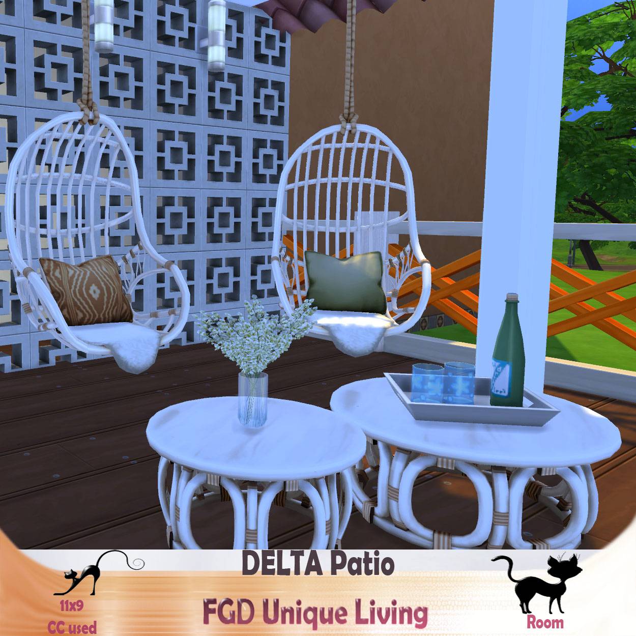 DELTA Patio - Screenshots - The Sims 4 Rooms / Lots - CurseForge