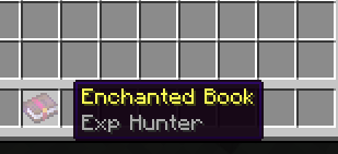 Use Exp Hunter enchantment to boost your Exp