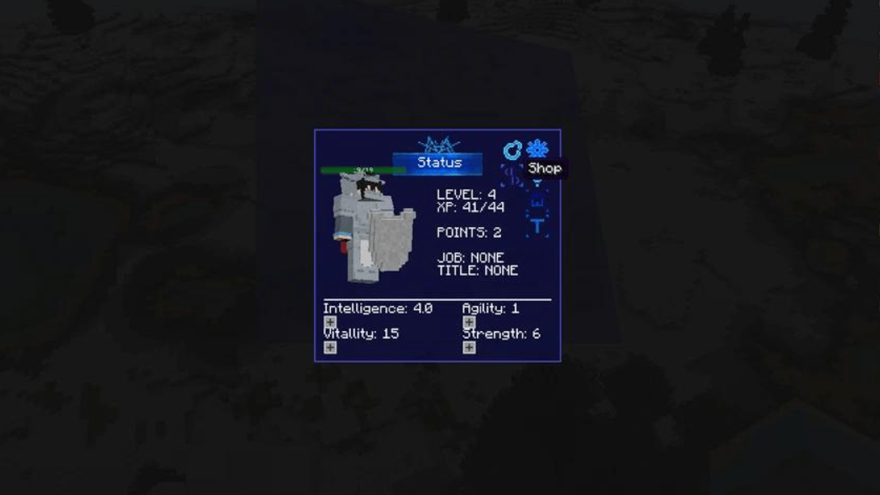 Just like in the show you’re able to purchase normal items along with special items unattainable from anywhere else. When you kill Gate Dungeon monsters they will drop Magic Crystals which you can sell for $$$ to use for purchasing said items!