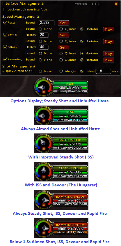 <p>Options & Display Stages</p>