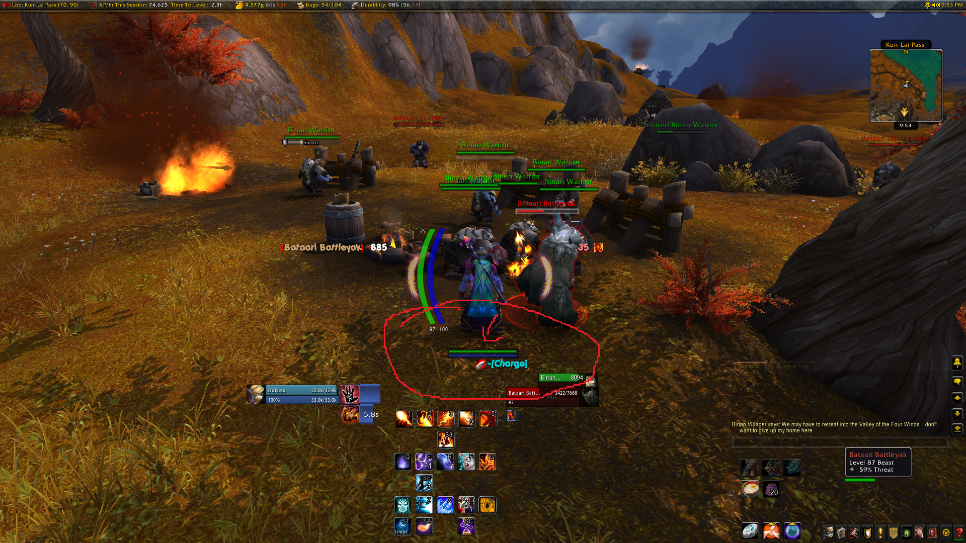 Wow health addons