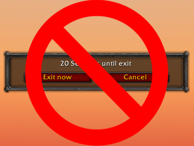 <p>This is the project logo for the FastQuit addon.</p>