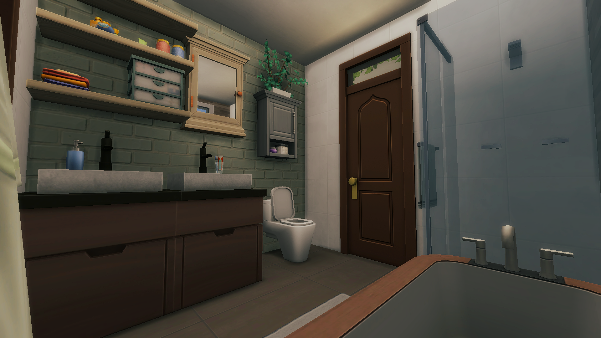 Suburban Home TS3 - Screenshots - The Sims 4 Rooms / Lots - CurseForge