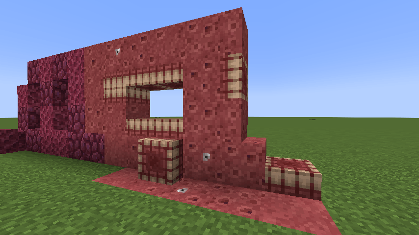 Decorational Flesh Blocks