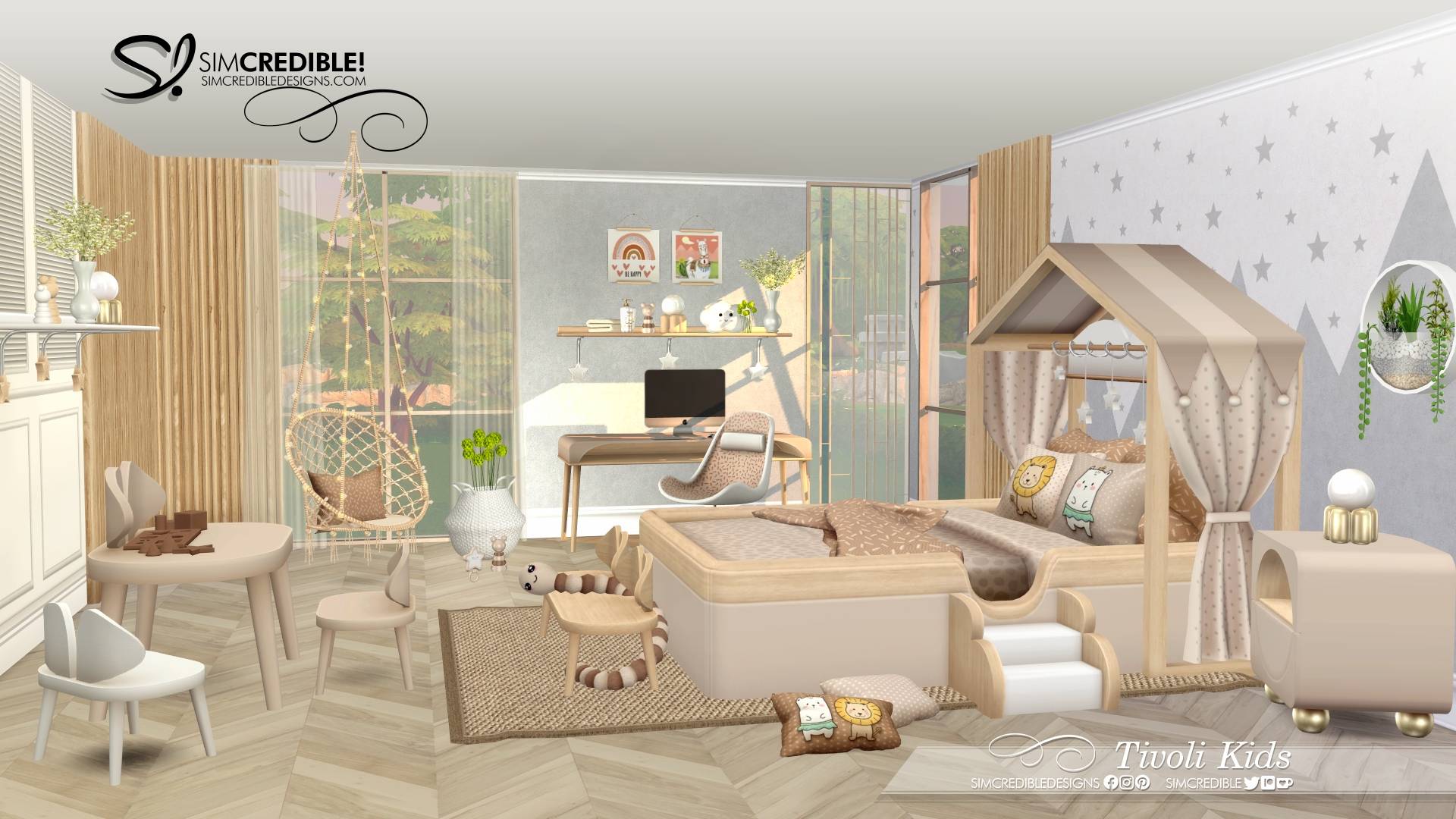 Tivoli Kids -room 🧒🏿🧒🏼🧒🏽 - Screenshots - The Sims 4 Rooms   Lots 