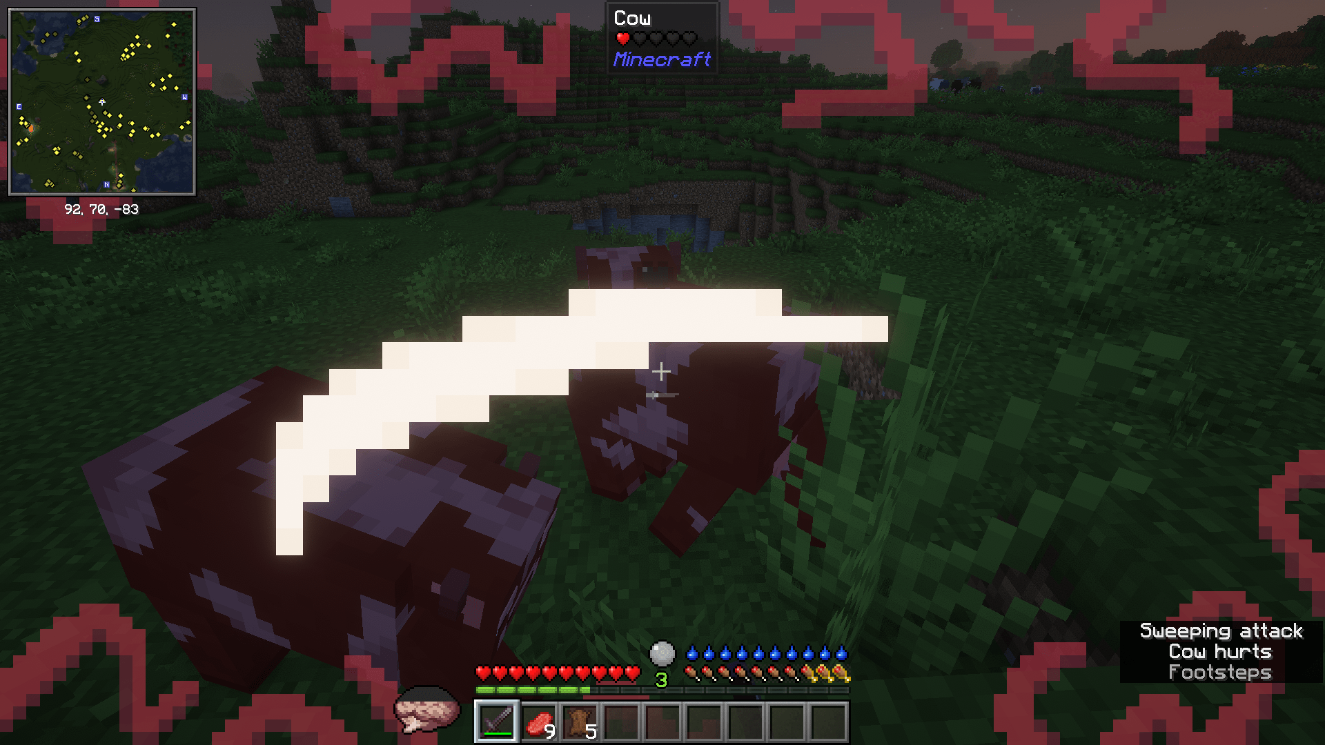 Thumbnail Attacking animals reduces your sanity