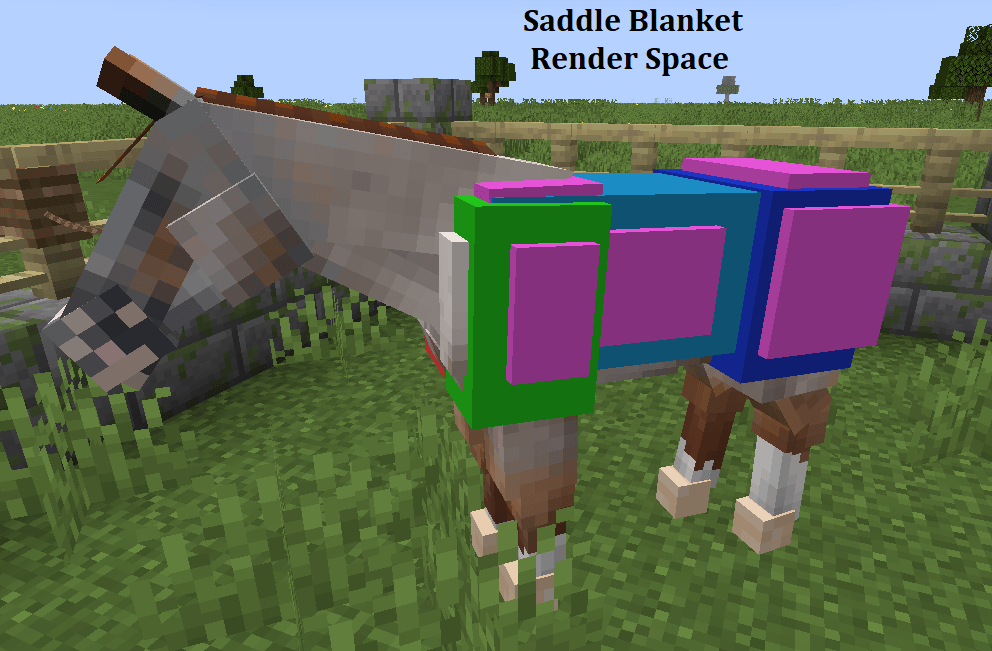 Thumbnail NOTE: Does not include the front most sections of the chest. Those are exclusive to the breast collar zone