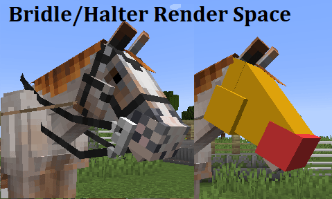 Thumbnail Includes both reins being able to be rendered. The Halter and Bridle have the same face sections rendered
