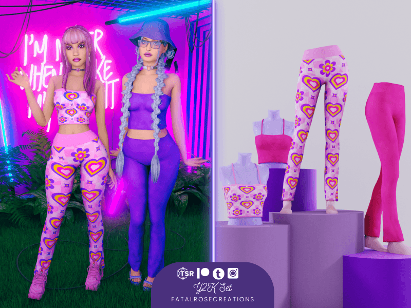 sims 4 create a sim y2k
