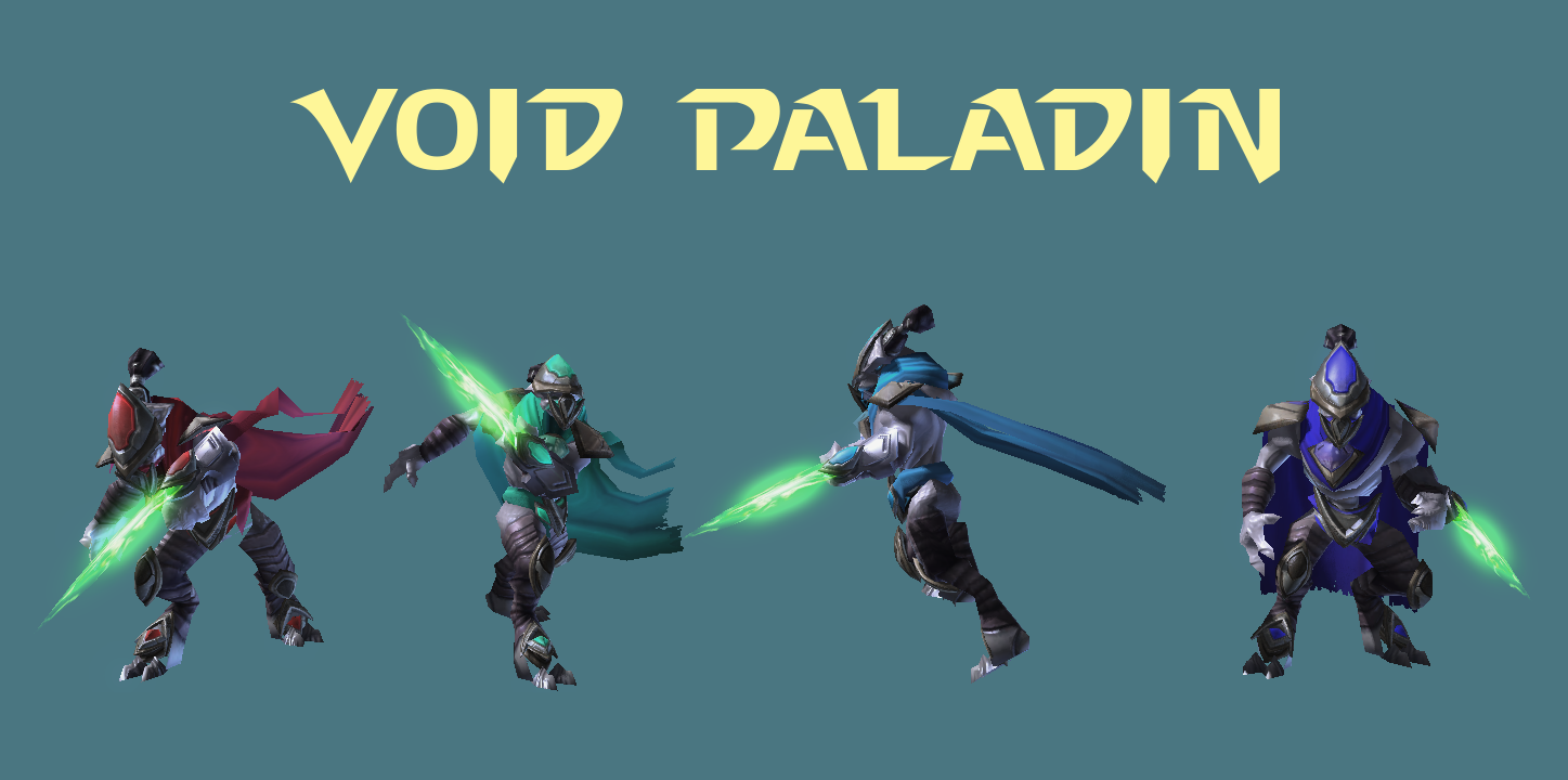 Thumbnail These Dark Templar scour the Void, scavenging for survival and adorn their armors with metals sourced from the Void.
