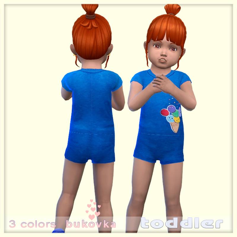 Jumpsuit Ice Cream - Screenshots - The Sims 4 Create a Sim - CurseForge