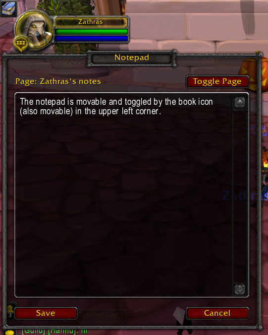 <p>Equilibrium Notepad screen shot</p>