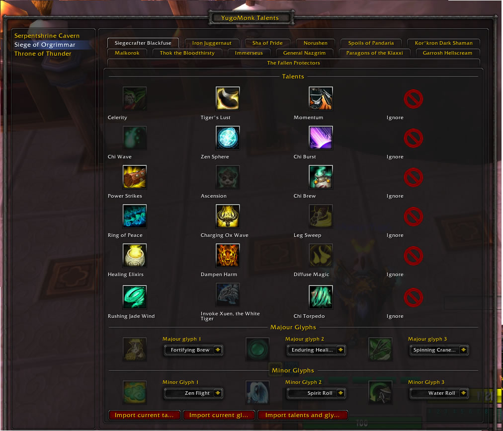 The new talents checker