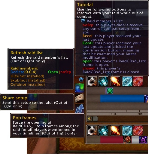 Images - Raid CoolDowns Announcer - Addons - Projects - WoW CurseForge