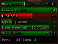 <p>Default Settings</p>