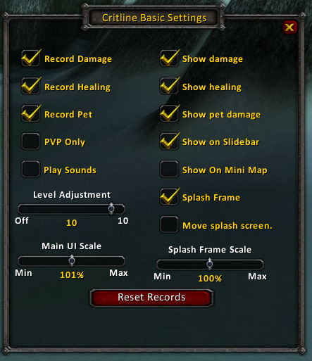 <p>Settings.
</p>