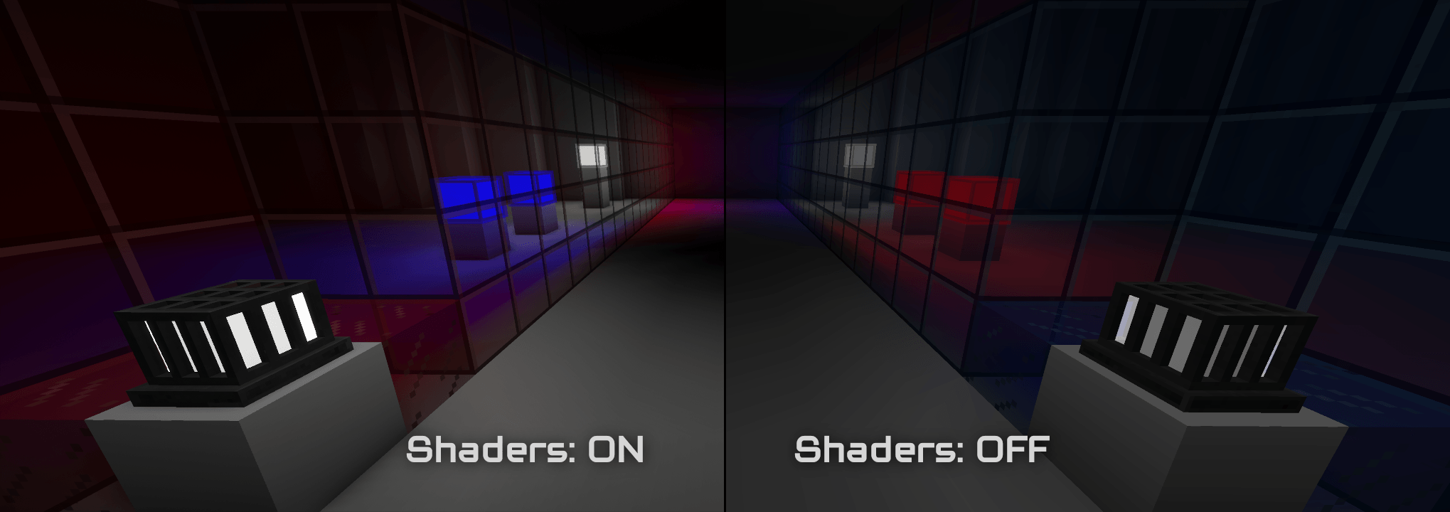 Thumbnail Lights passing through stained glass get tinted by the color of the stained glass.