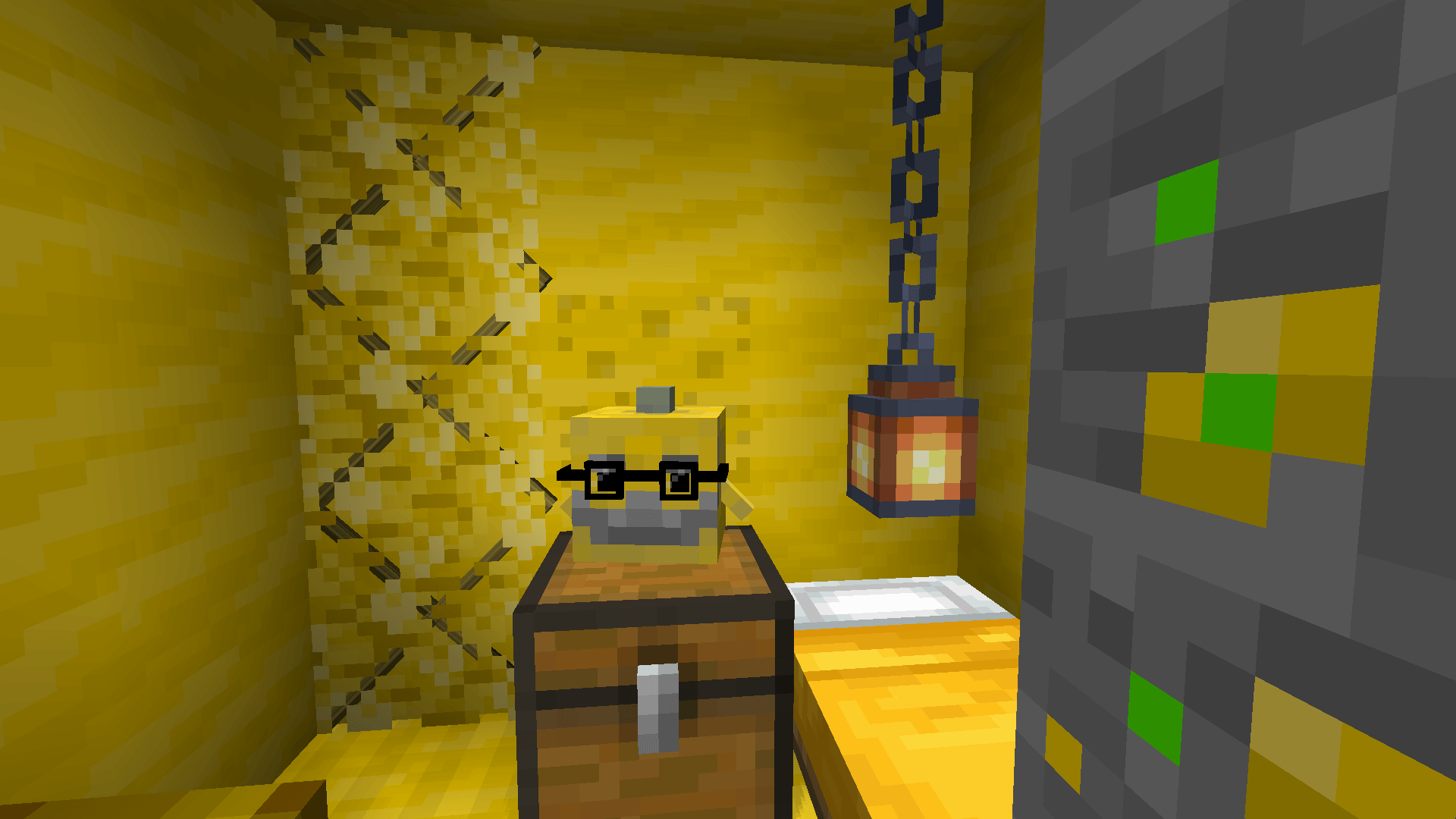 The Old Cubeberry Trader living in his very floaty house